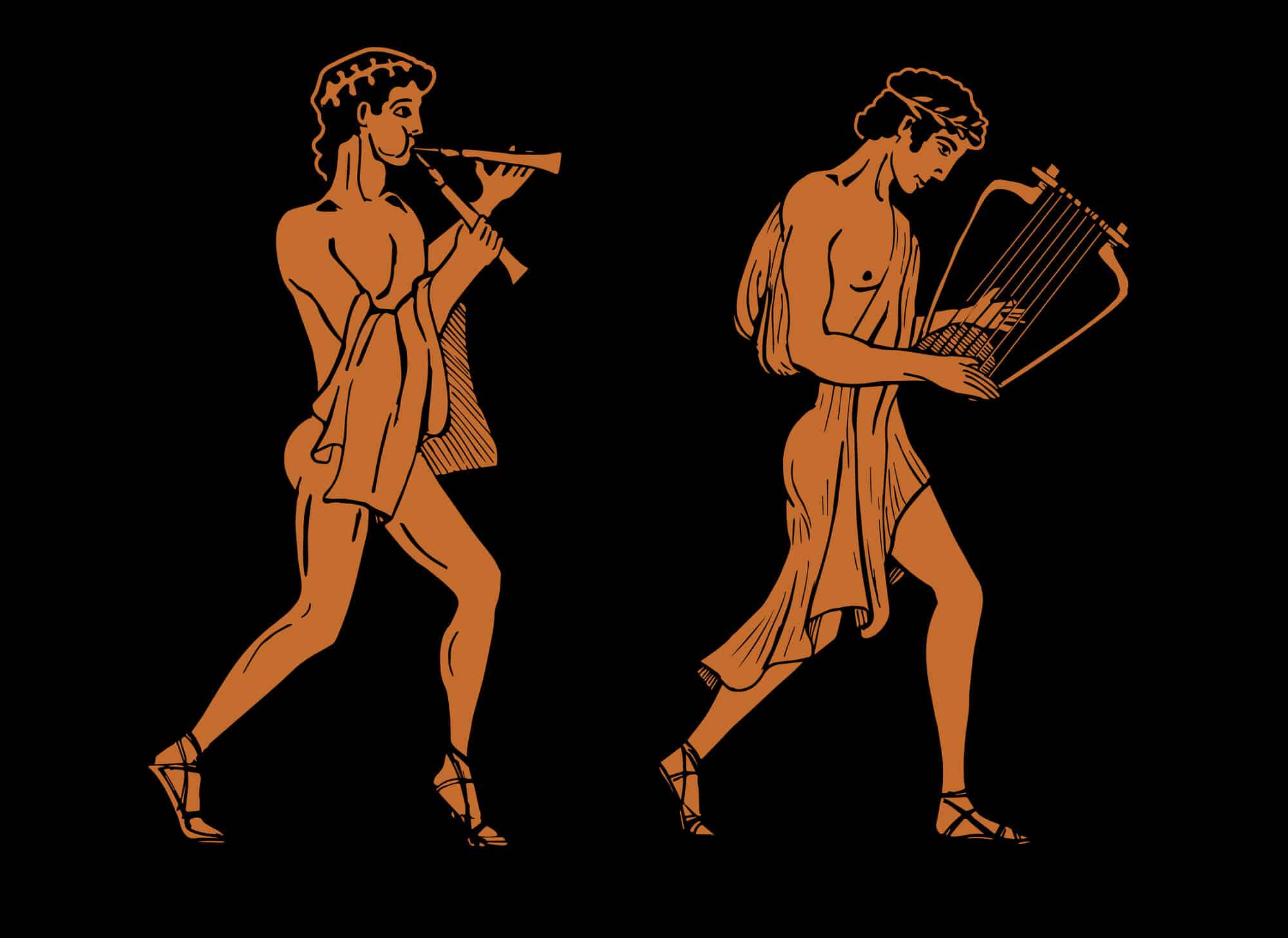 Древние греки музыканты
